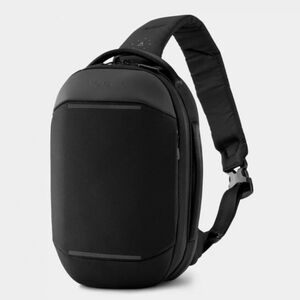 Men's Black Sling Bag